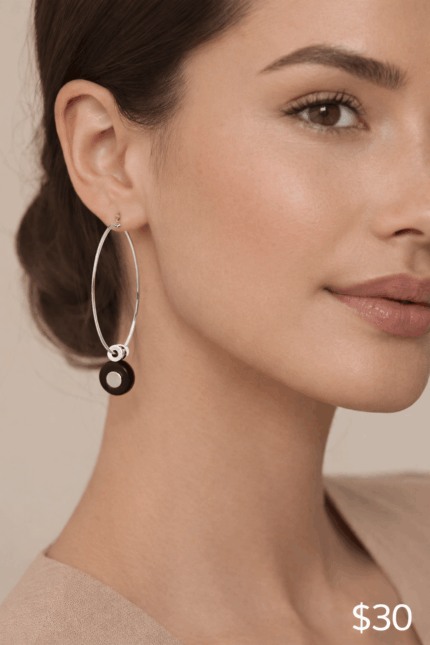 Medium / Long Hoop Earrings